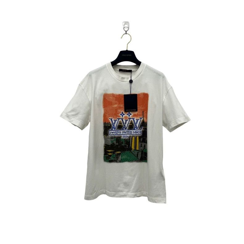Louis Vuitton Louis Vuitton Short Sleeve Shirt with Print Size US S / EU 44-46 / 1 - 3 Thumbnail