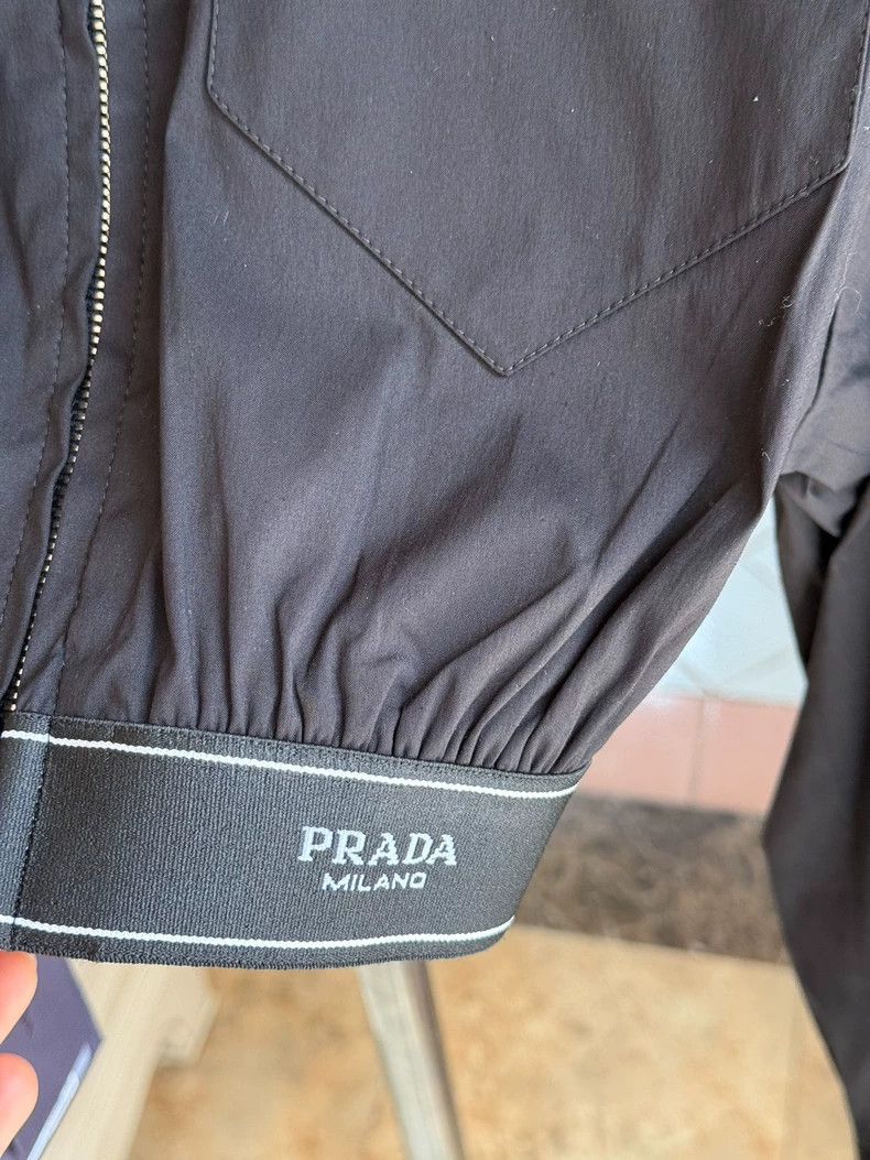 Prada Black Classic Prada Short Sleeve Shirt Size US S / EU 44-46 / 1 - 4 Thumbnail