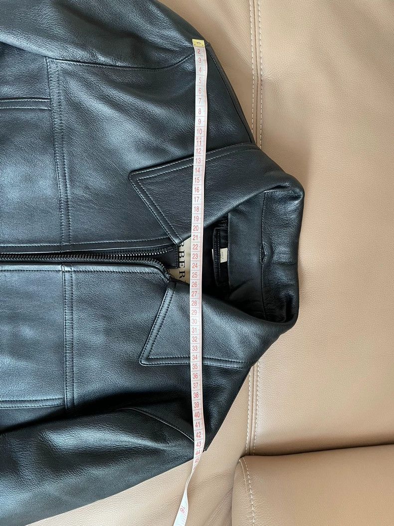 Burberry Burberry Leather Jacket for Men Size 48 Size US L / EU 52-54 / 3 - 6 Thumbnail