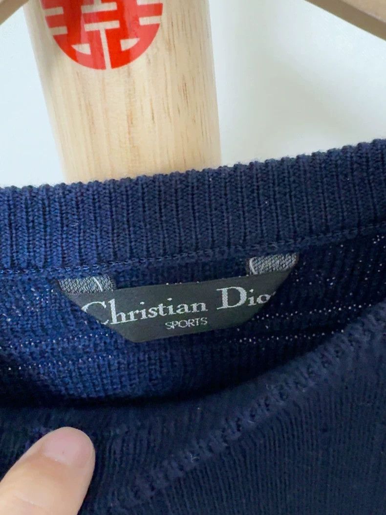 Dior Dior Men’s Sweater in Dark Blue Size M Size US M / EU 48-50 / 2 - 5 Thumbnail