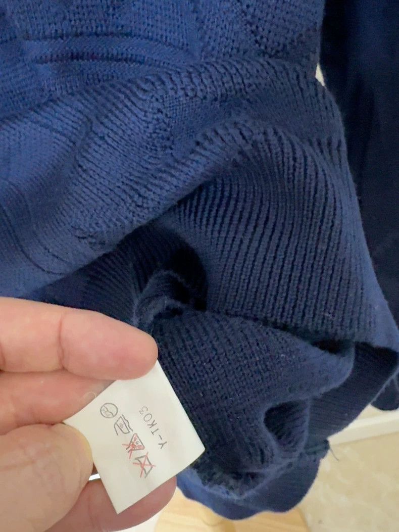 Dior Dior Men’s Sweater in Dark Blue Size M Size US M / EU 48-50 / 2 - 8 Thumbnail