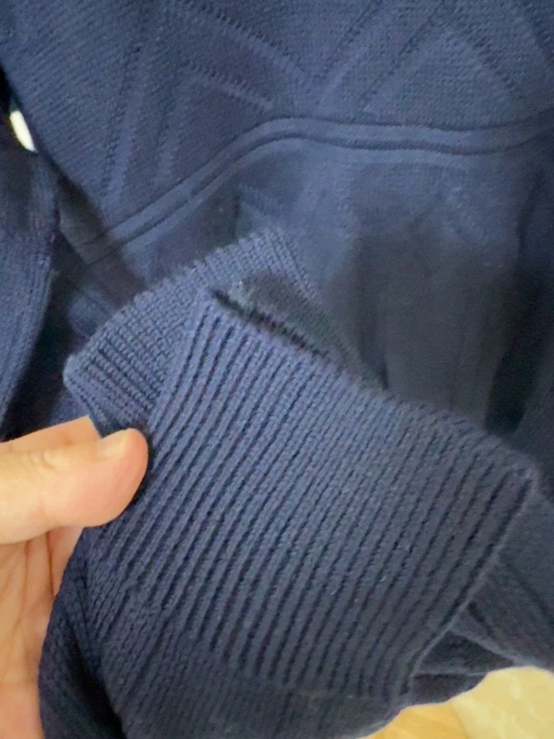 Dior Dior Men’s Sweater in Dark Blue Size M Size US M / EU 48-50 / 2 - 6 Thumbnail