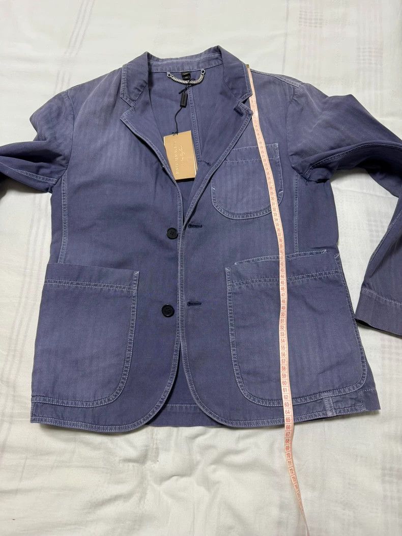 Burberry Men's Denim Jacket Size 46