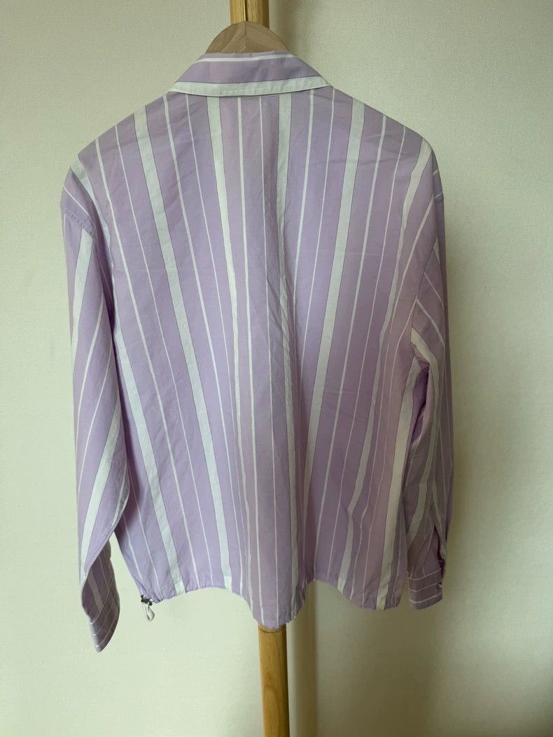Hermes Hermes Long Sleeve Jacket Shirt with Stripes Size US L / EU 52-54 / 3 - 2 Thumbnail