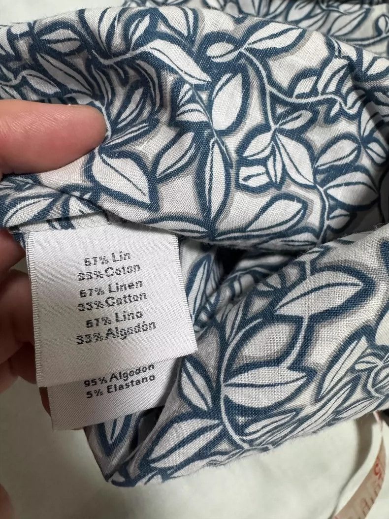 Hermes Hermes Linen Shirt Jacket with Classic Print Size US L / EU 52-54 / 3 - 7 Thumbnail
