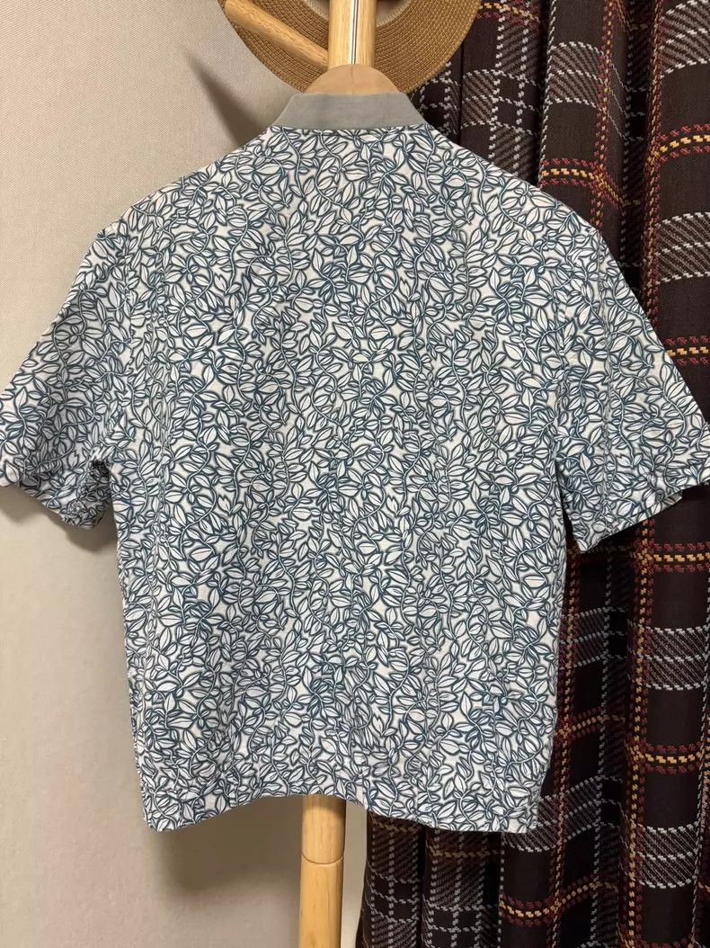 Hermes Hermes Linen Shirt Jacket with Classic Print Size US L / EU 52-54 / 3 - 2 Thumbnail