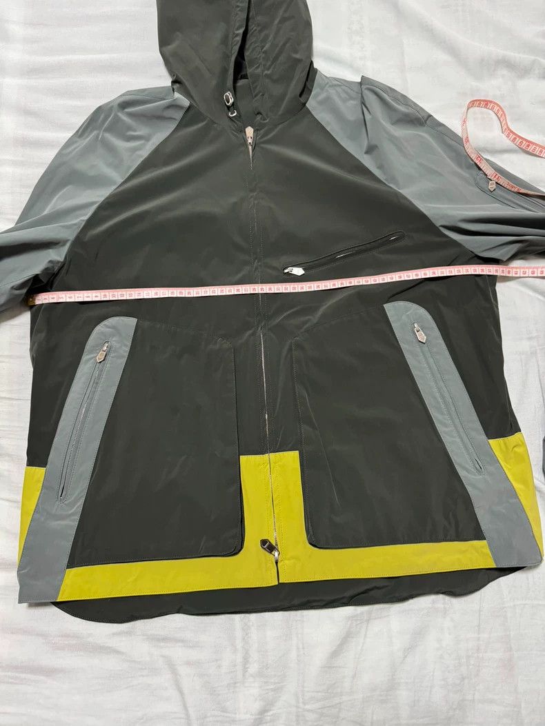 Hermes Hermes Hooded Jacket with Yellow Accents Size US L / EU 52-54 / 3 - 4 Thumbnail