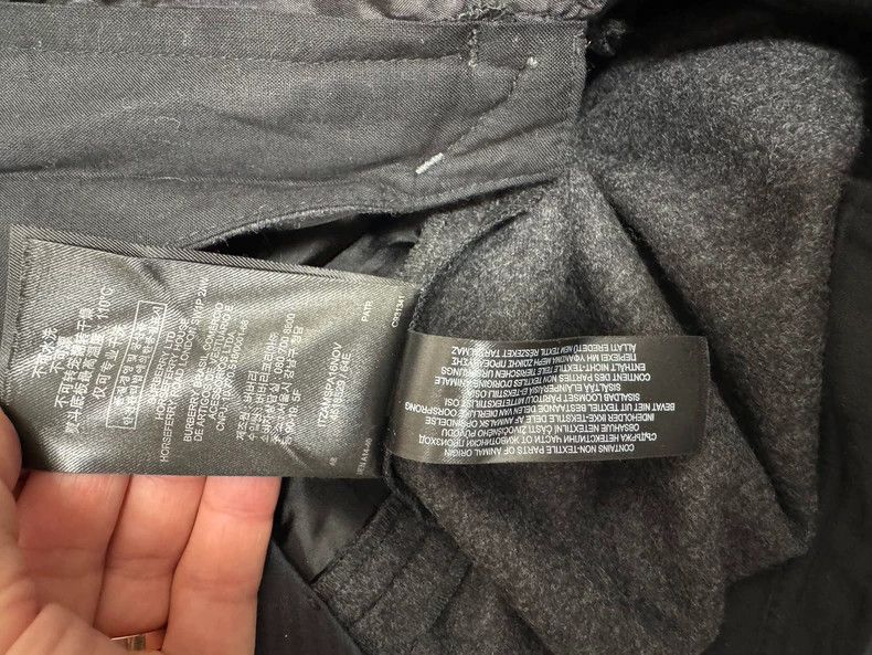Burberry Burberry Prorsum Men’s Gray Pants Size US 44 / EU 60 - 9 Thumbnail