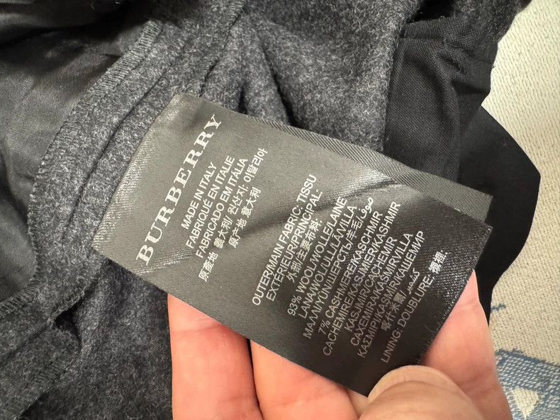 Burberry Burberry Prorsum Men’s Gray Pants Size US 44 / EU 60 - 4 Thumbnail