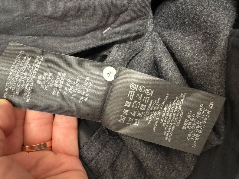 Burberry Burberry Prorsum Men’s Gray Pants Size US 44 / EU 60 - 5 Thumbnail