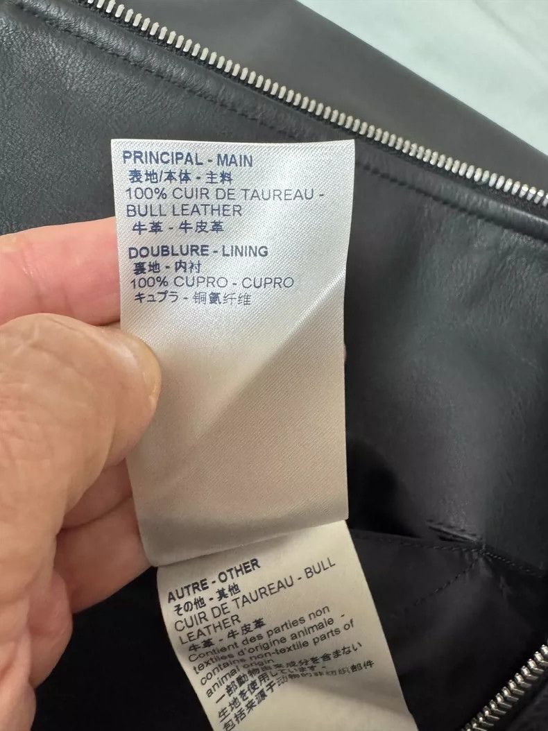 Louis Vuitton Louis Vuitton Leather Jacket Bomber Style Size US L / EU 52-54 / 3 - 9 Thumbnail