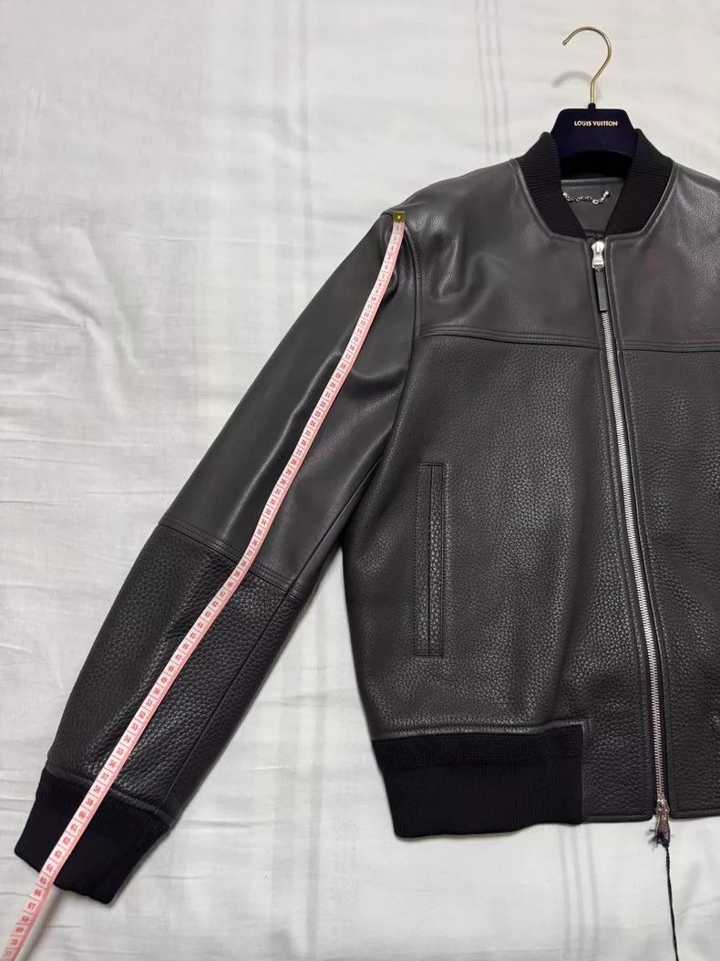 Louis Vuitton Louis Vuitton Leather Jacket Bomber Style Size US L / EU 52-54 / 3 - 6 Thumbnail