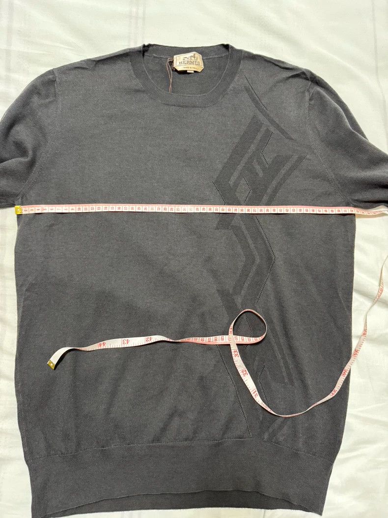 Hermes Hermes Cashmere Sweater L Size Gray Size US L / EU 52-54 / 3 - 4 Thumbnail