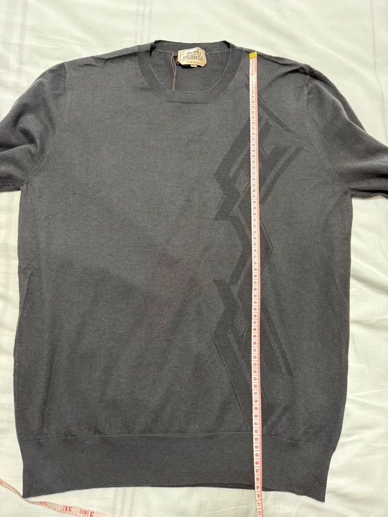 Hermes Hermes Cashmere Sweater L Size Gray Size US L / EU 52-54 / 3 - 5 Thumbnail