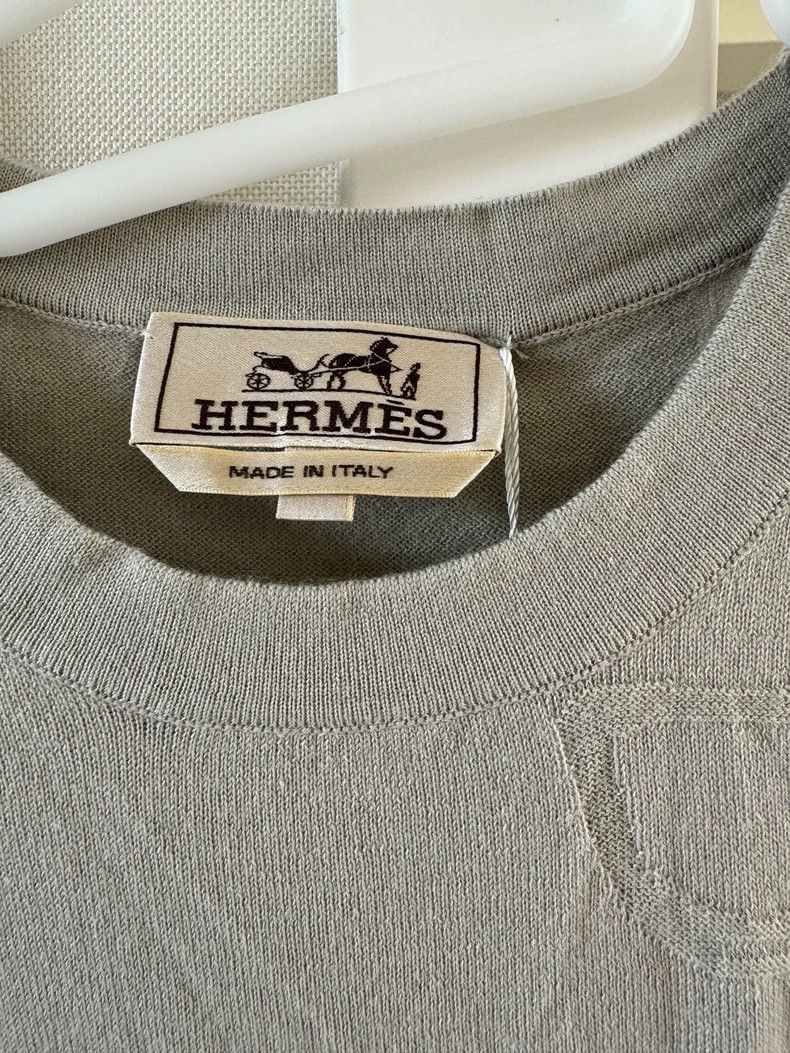 Hermes Hermes Cashmere Short Sleeve Sweater for Men Size US M / EU 48-50 / 2 - 4 Thumbnail