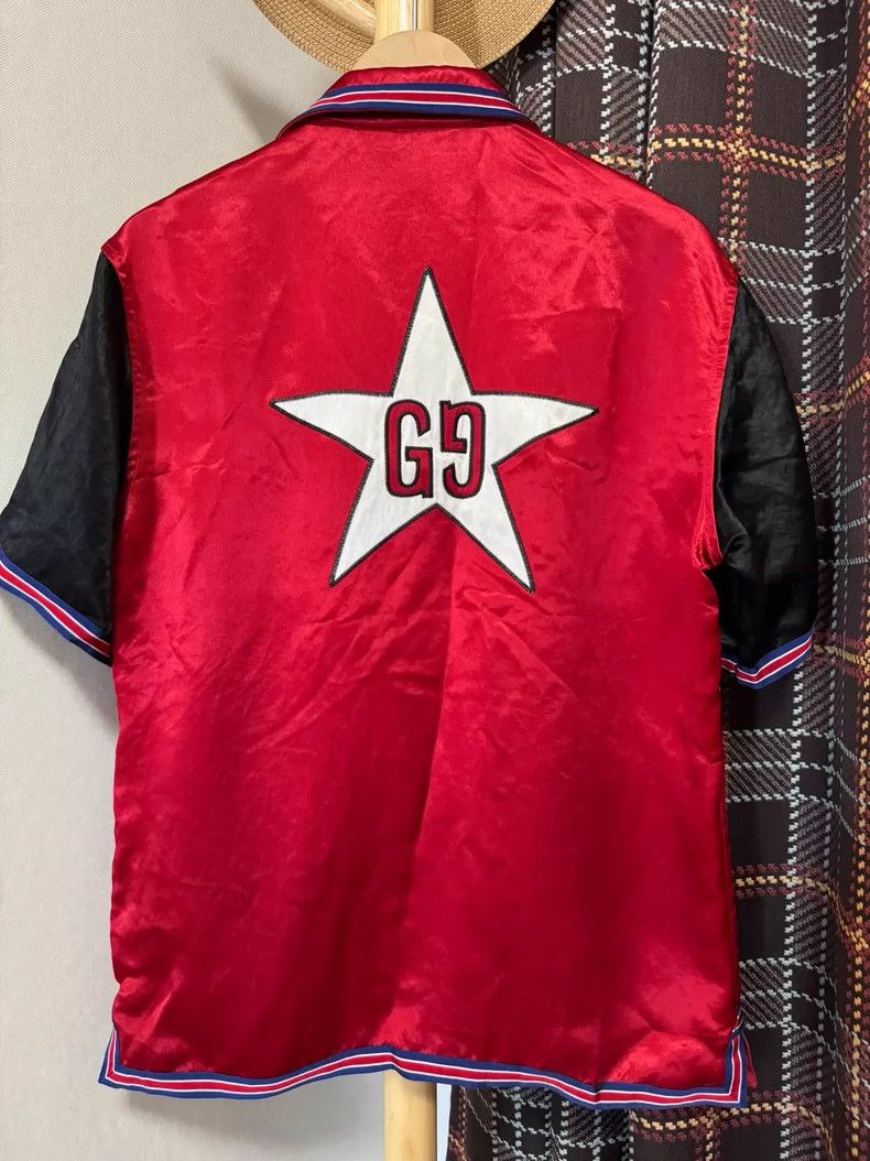 Gucci Gucci Red Short Sleeve Shirt with Tags Size US L / EU 52-54 / 3 - 2 Thumbnail