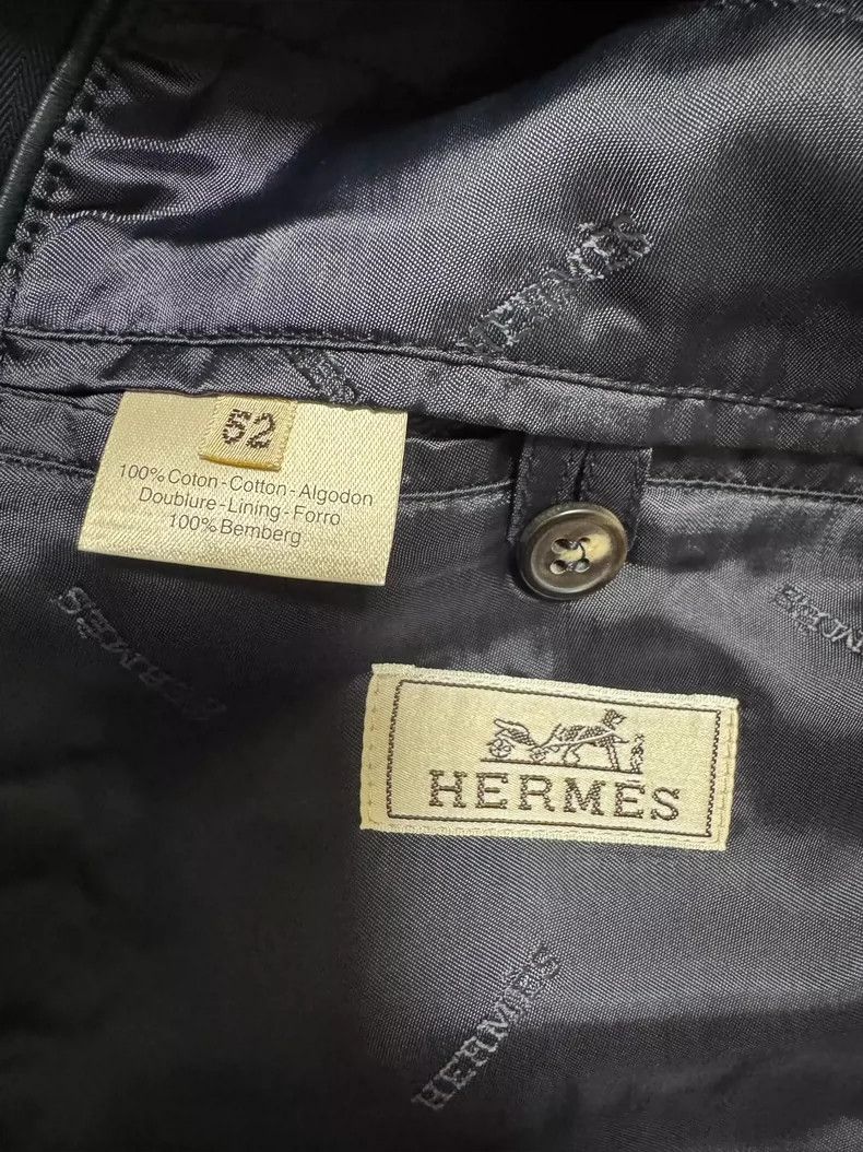 Hermes Hermes Men's Jacket with Pocket Design Size US L / EU 52-54 / 3 - 7 Thumbnail