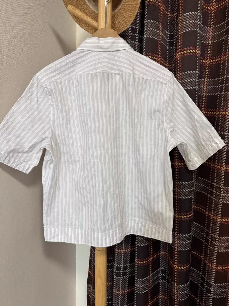 Hermes Hermes Linen Short-Sleeve Jacket Shirt Size US L / EU 52-54 / 3 - 2 Thumbnail