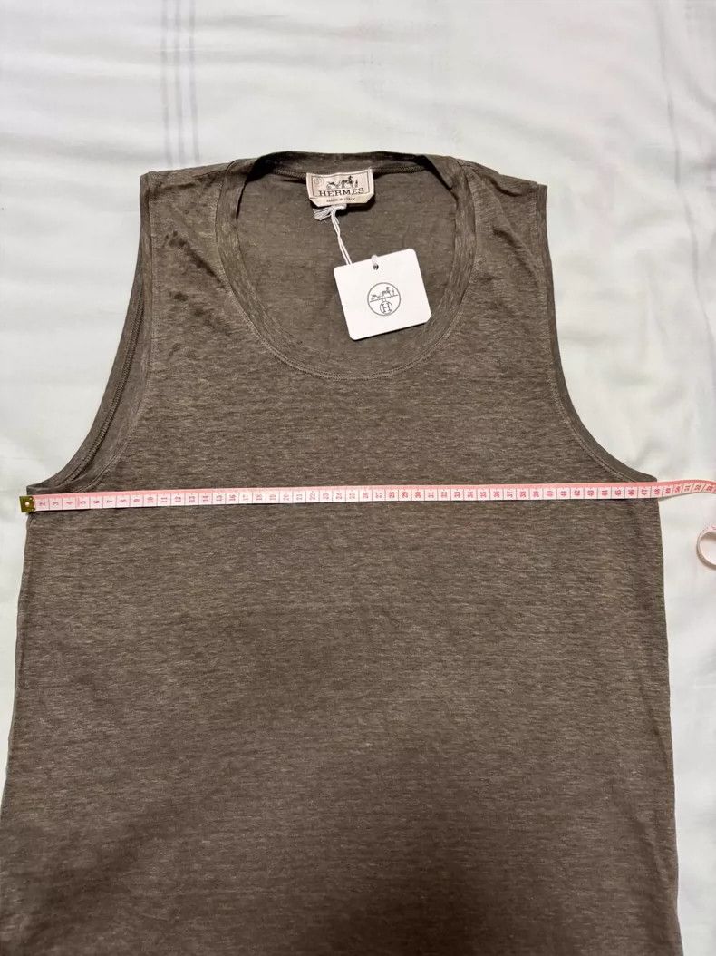 Hermes Hermes Linen Sleeveless Top Size S Size US S / EU 44-46 / 1 - 3 Thumbnail