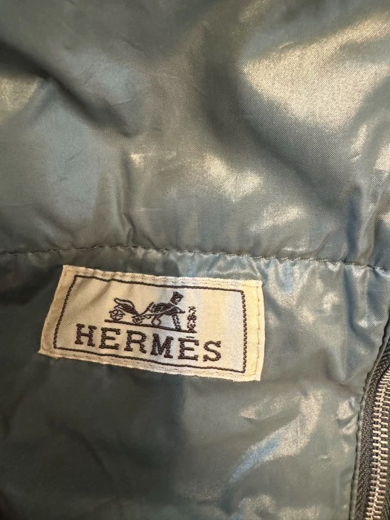Hermes Hermes Down Vest with Ribbed Collar Size US L / EU 52-54 / 3 - 5 Thumbnail