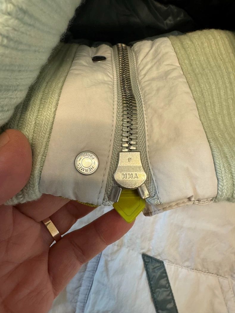 Hermes Hermes Down Vest with Ribbed Collar Size US L / EU 52-54 / 3 - 3 Thumbnail