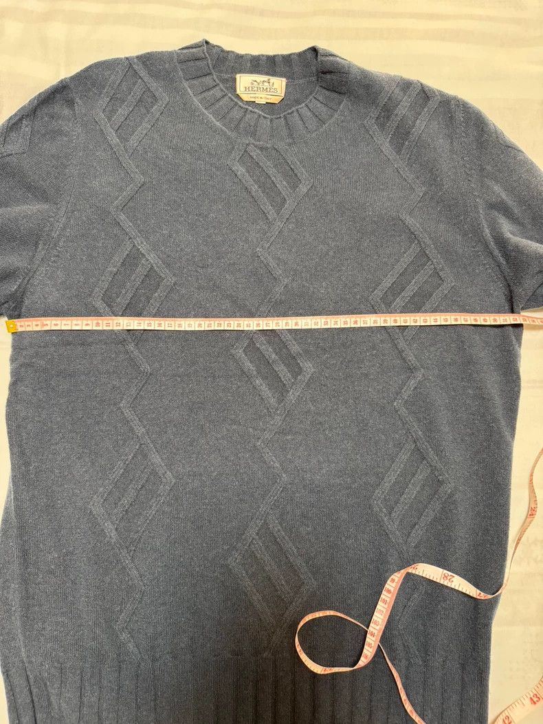 Hermes Hermes Cashmere Sweater for Men in Blue Size US L / EU 52-54 / 3 - 4 Thumbnail