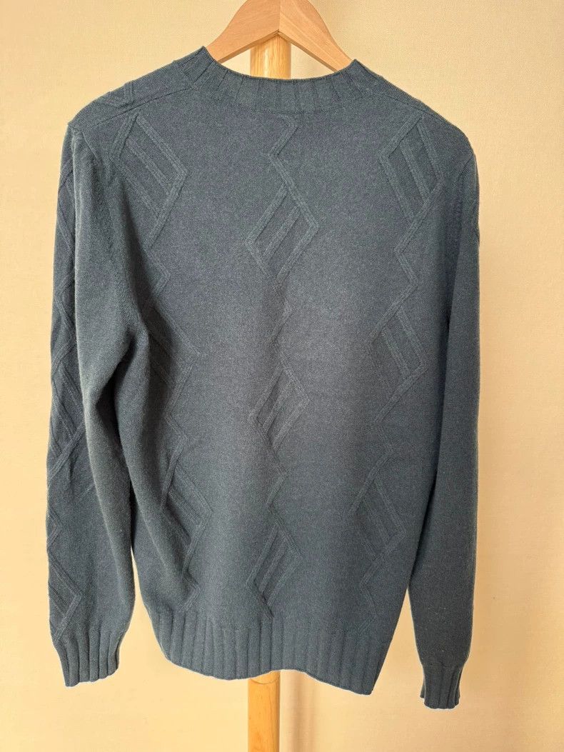Hermes Hermes Cashmere Sweater for Men in Blue Size US L / EU 52-54 / 3 - 2 Thumbnail