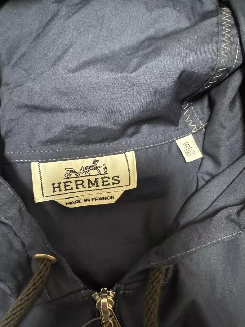 Hermes Hermes Short Sleeve Jacket with Hood Size US M / EU 48-50 / 2 - 6 Thumbnail