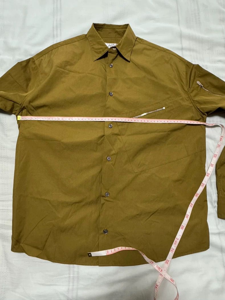 Hermes Hermes Long Sleeve Jacket Shirt in Olive Green Size US M / EU 48-50 / 2 - 4 Thumbnail