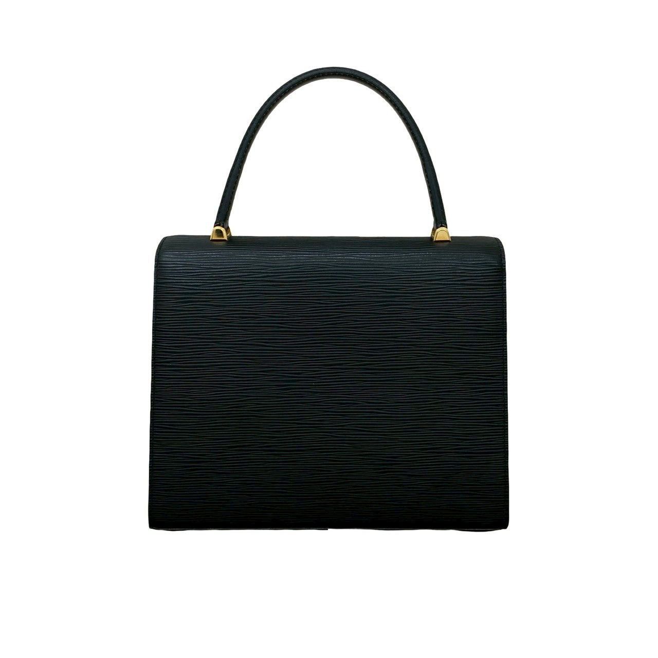 Louis Vuitton Louis Vuitton Handbag Black Leather Size ONE SIZE - 3 Thumbnail