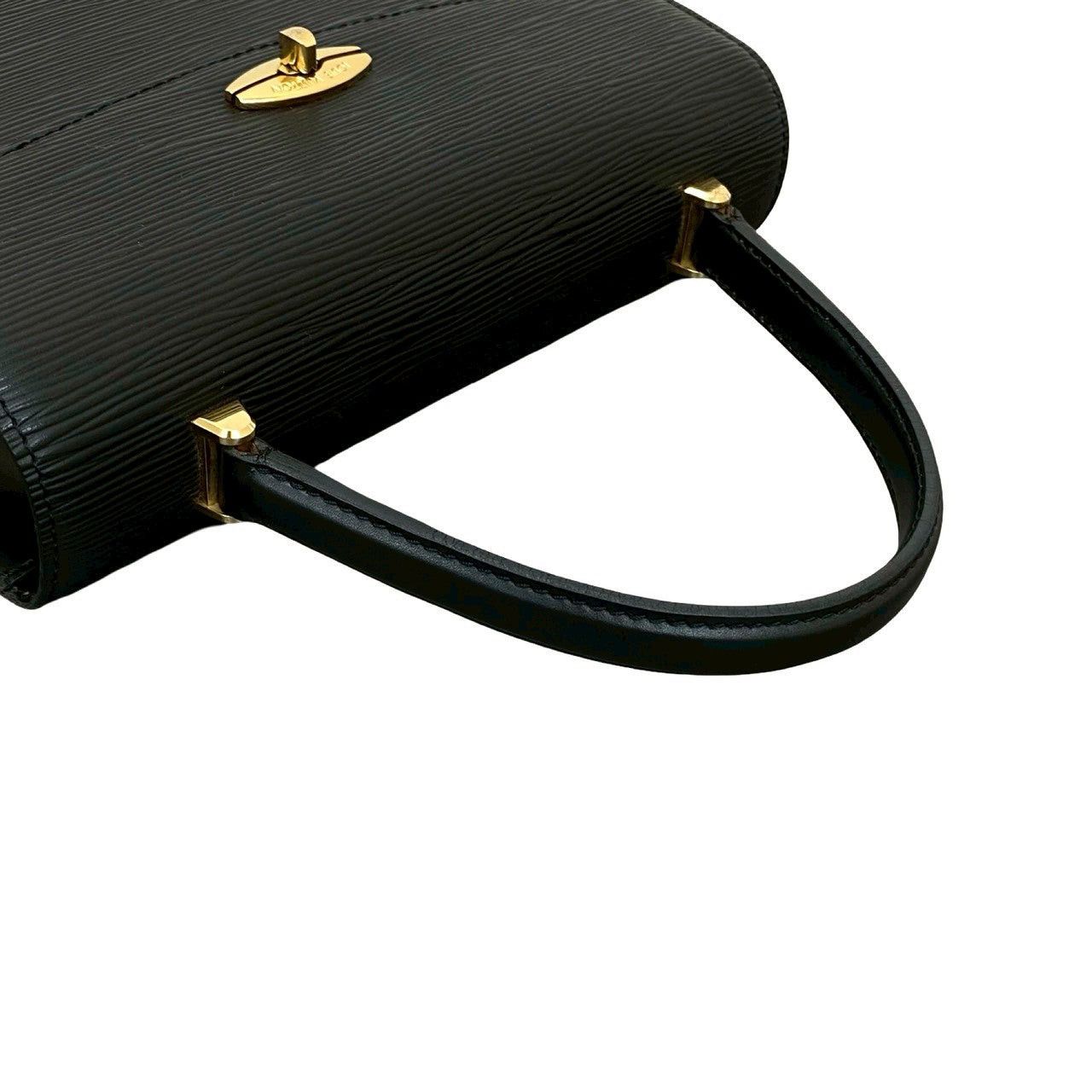 Louis Vuitton Louis Vuitton Handbag Black Leather Size ONE SIZE - 4 Thumbnail