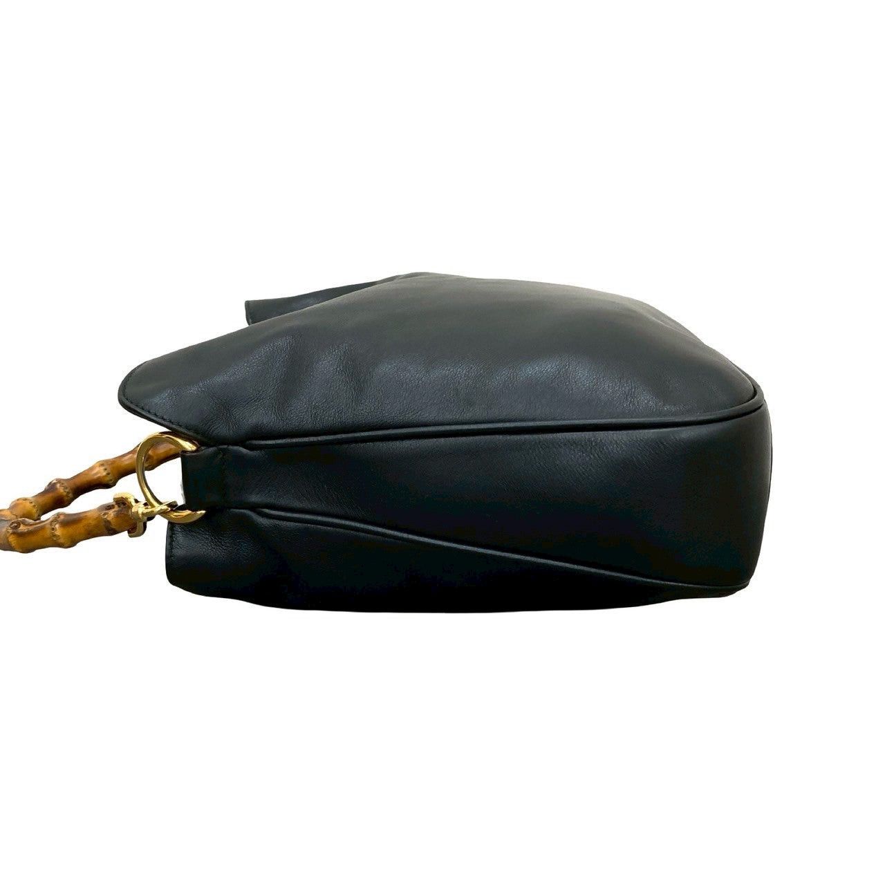 Gucci Gucci Shoulder Bag Black Leather Size ONE SIZE - 5 Thumbnail