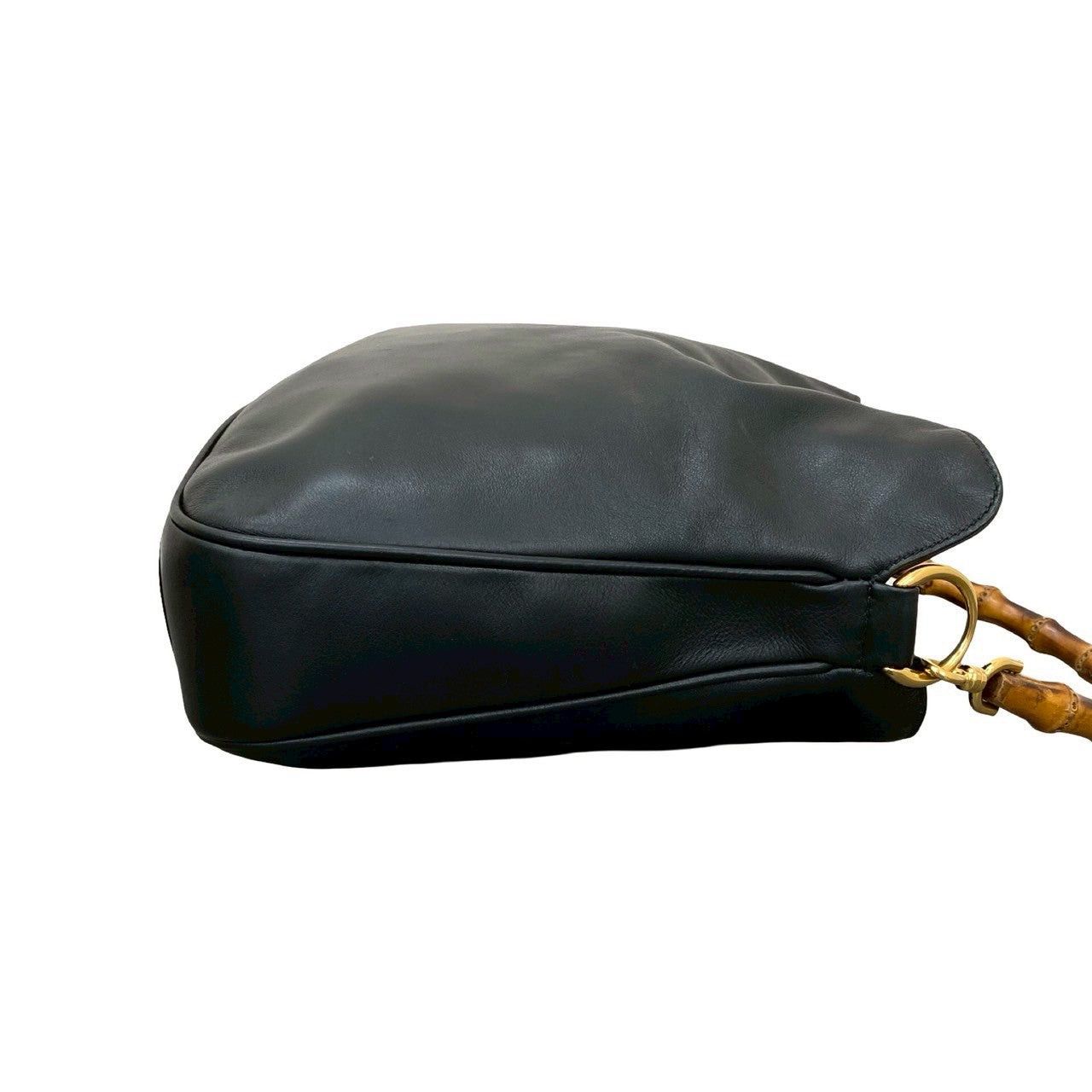 Gucci Gucci Shoulder Bag Black Leather Size ONE SIZE - 6 Thumbnail