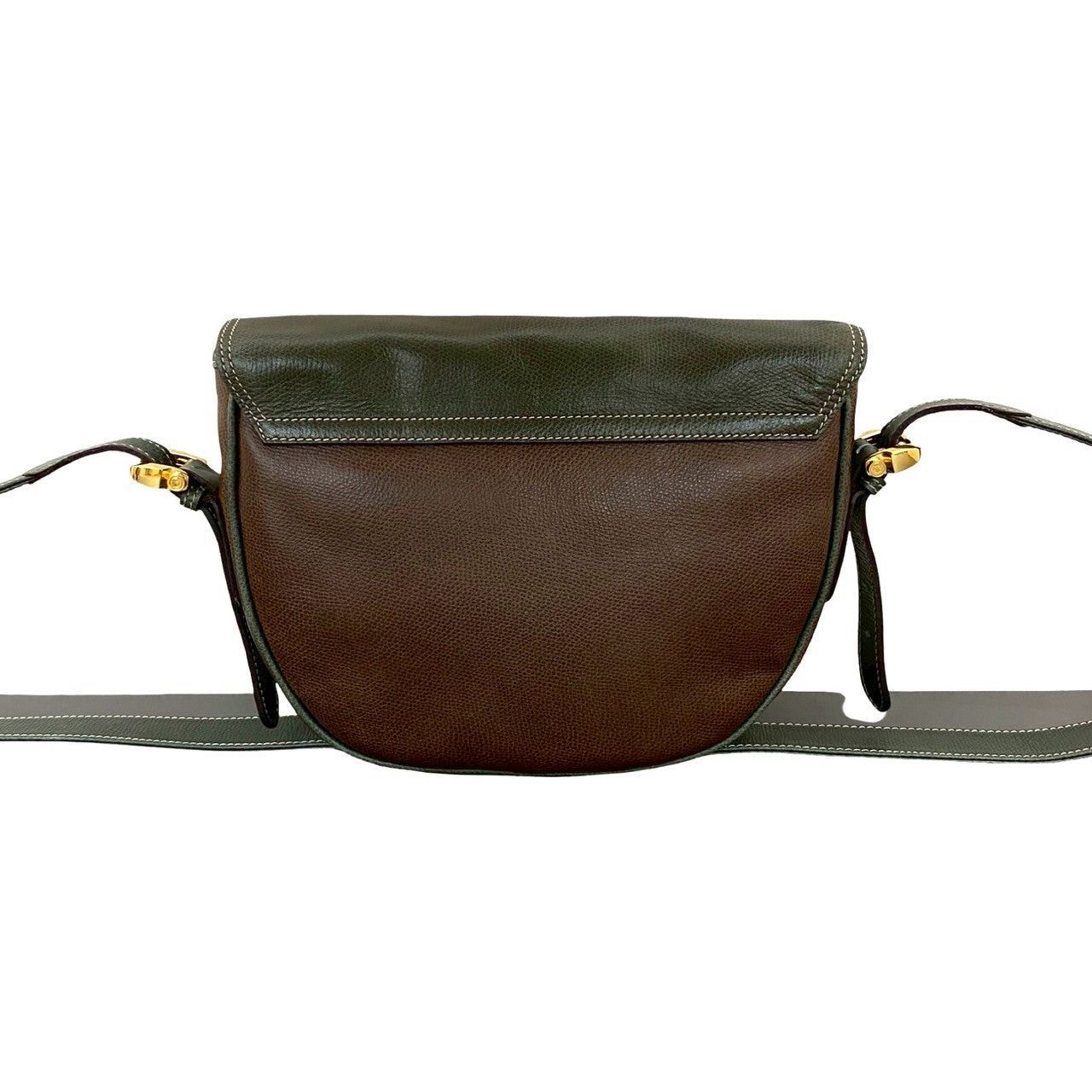 Loewe Loewe Shoulder Bag Green Leather Size ONE SIZE - 3 Thumbnail