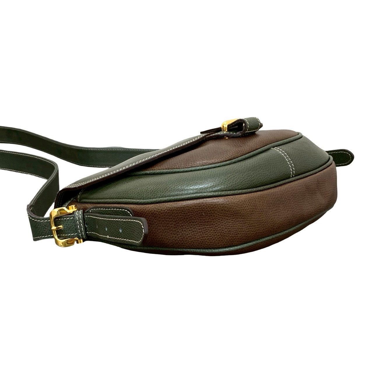 Loewe Loewe Shoulder Bag Green Leather Size ONE SIZE - 7 Thumbnail