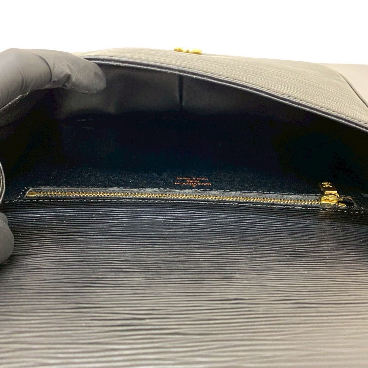 Louis Vuitton Louis Vuitton Shoulder Bag Black Leather Size ONE SIZE - 9 Thumbnail