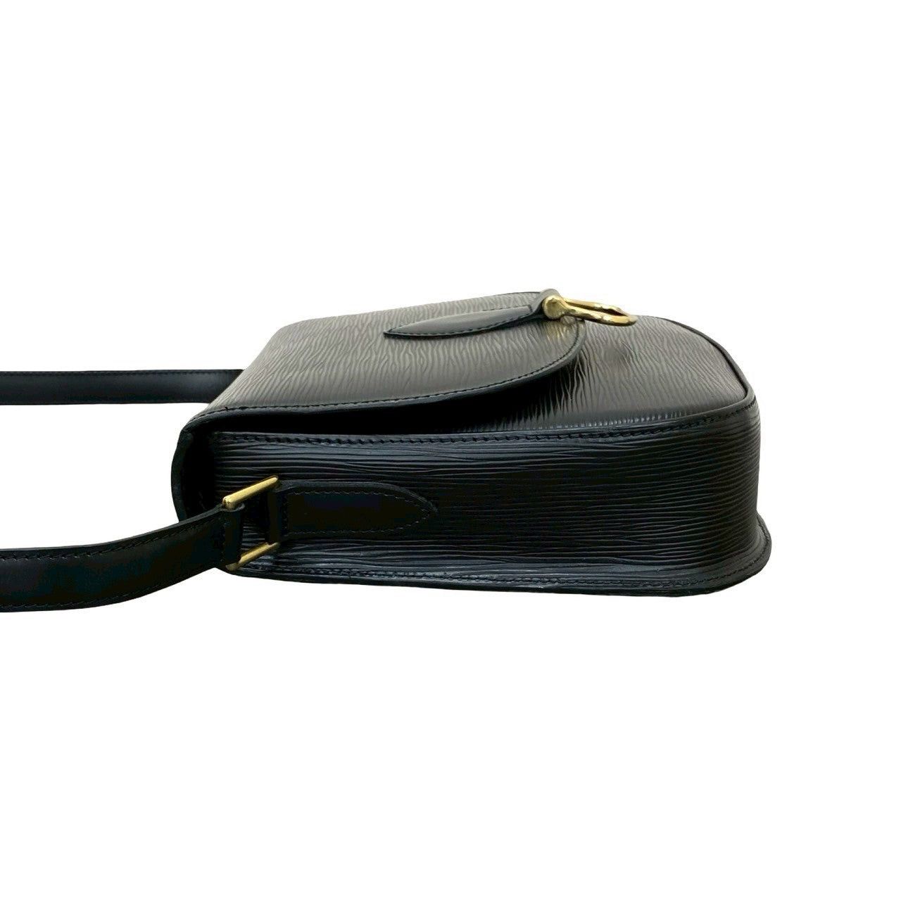 Louis Vuitton Louis Vuitton Shoulder Bag Black Leather Size ONE SIZE - 5 Thumbnail