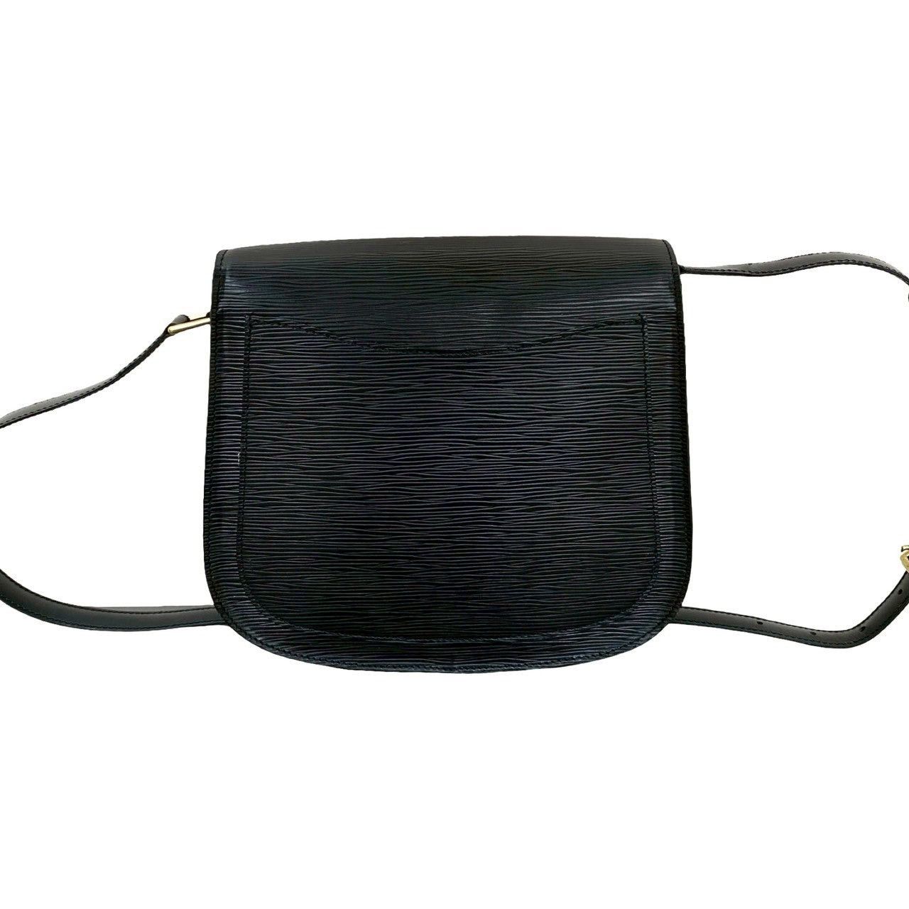 Louis Vuitton Louis Vuitton Shoulder Bag Black Leather Size ONE SIZE - 3 Thumbnail