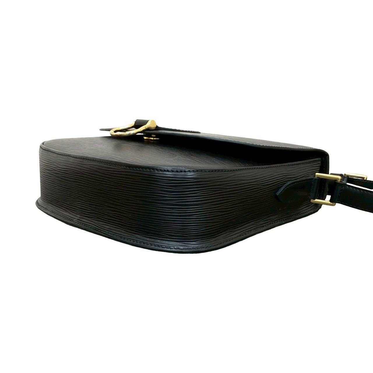 Louis Vuitton Louis Vuitton Shoulder Bag Black Leather Size ONE SIZE - 8 Thumbnail