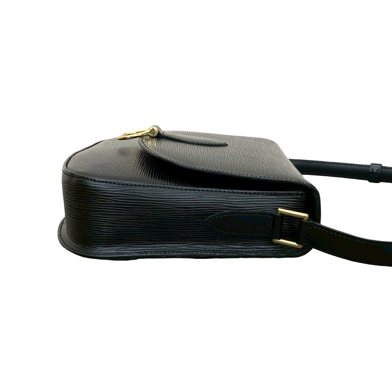Louis Vuitton Louis Vuitton Shoulder Bag Black Leather Size ONE SIZE - 6 Thumbnail