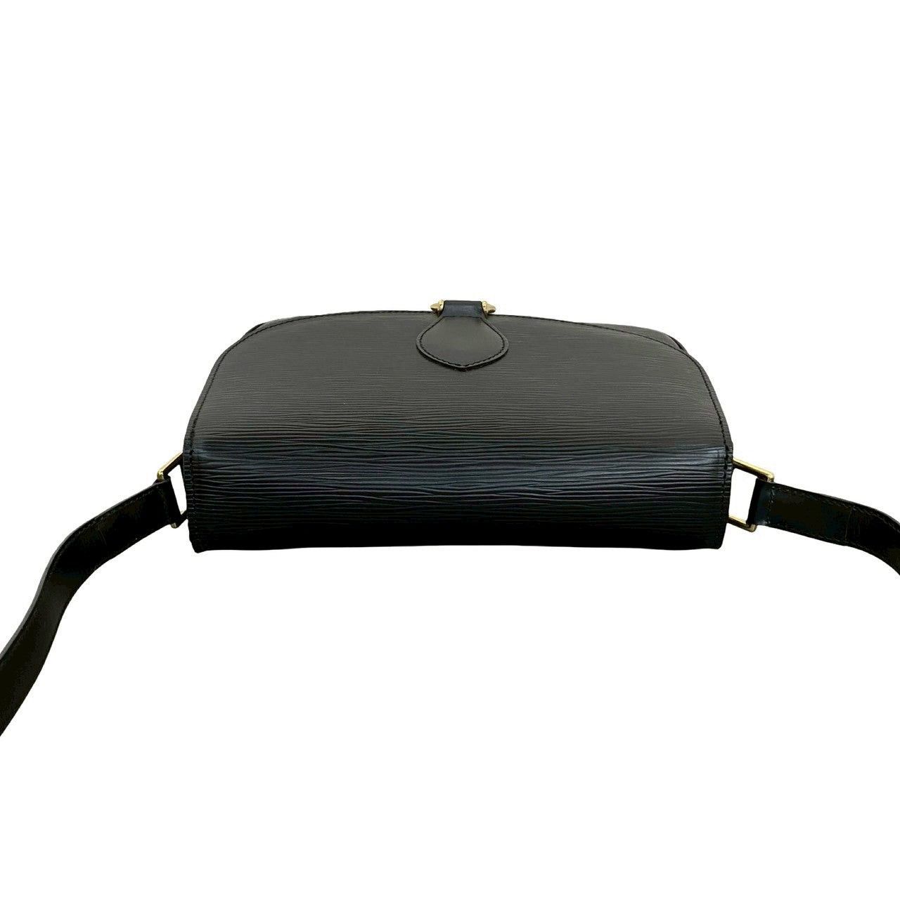 Louis Vuitton Louis Vuitton Shoulder Bag Black Leather Size ONE SIZE - 4 Thumbnail
