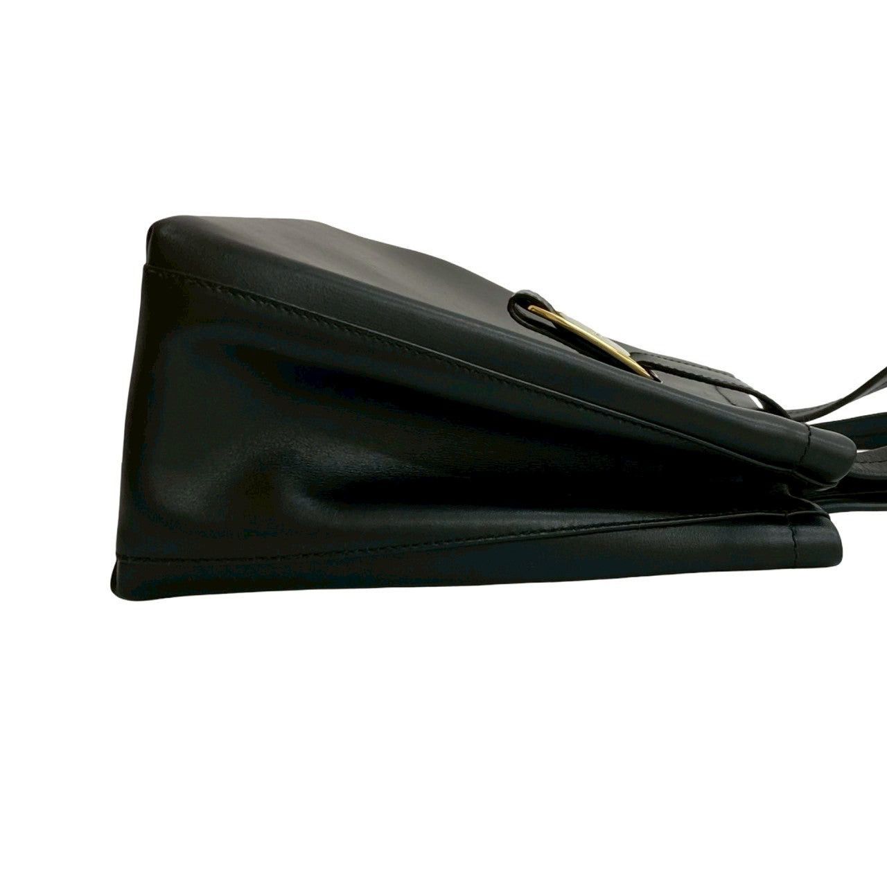 Salvatore Ferragamo Salvatore Ferragamo Shoulder Bag Black Leather Size ONE SIZE - 6 Thumbnail