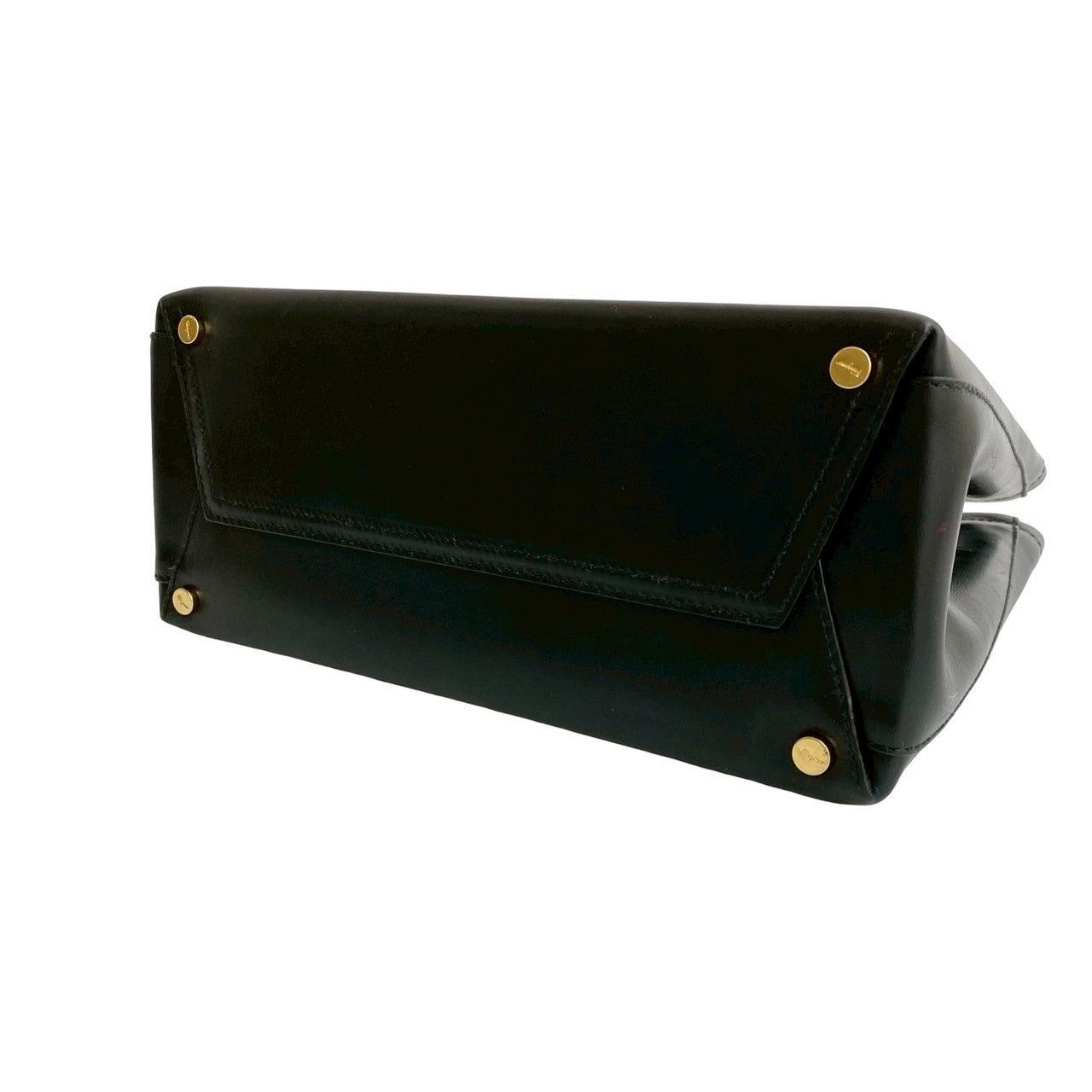 Salvatore Ferragamo Salvatore Ferragamo Shoulder Bag Black Leather Size ONE SIZE - 8 Thumbnail