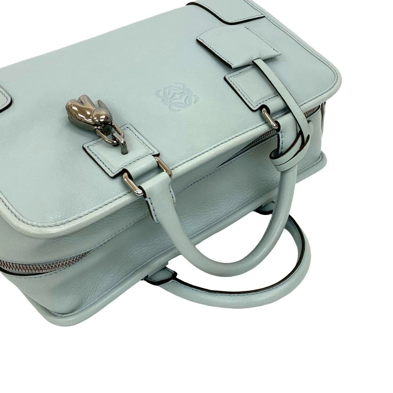Loewe Loewe Blue Leather Size ONE SIZE - 4 Thumbnail