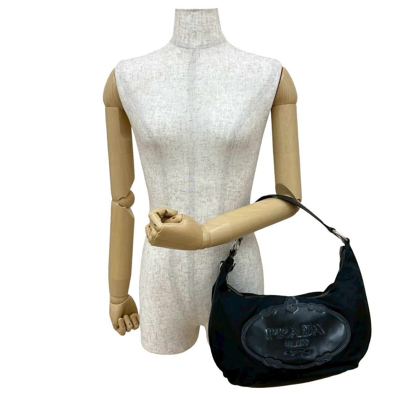 Prada Prada Handbag Black Synthetic Size ONE SIZE - 2 Thumbnail