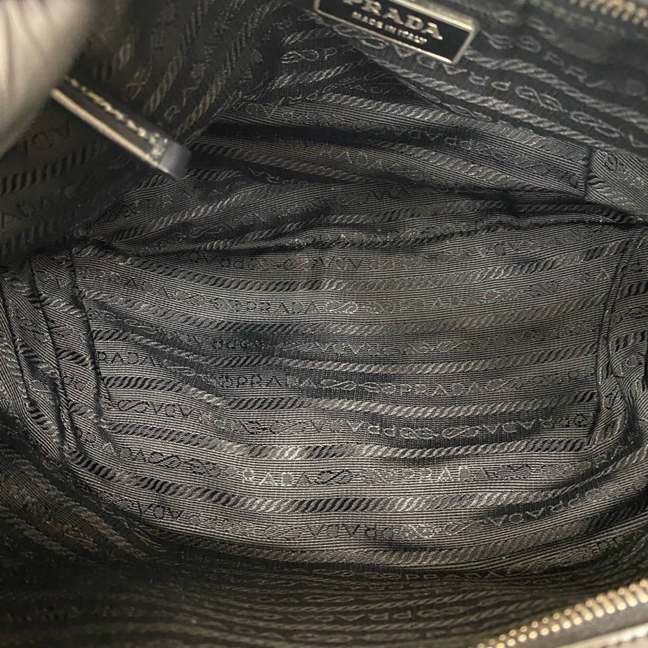 Prada Prada Handbag Black Synthetic Size ONE SIZE - 9 Thumbnail
