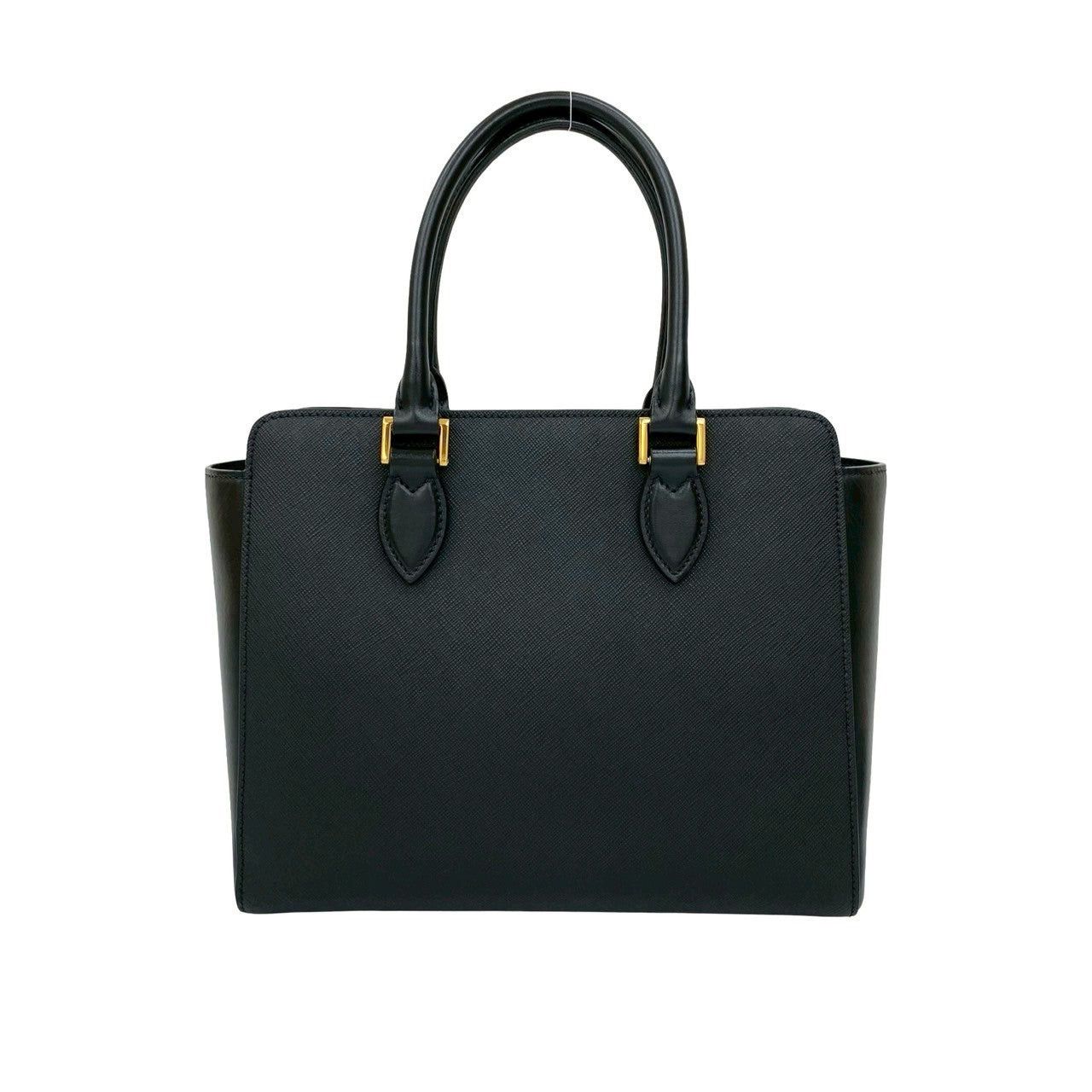 Prada Prada Shoulder Bag Black Leather Size ONE SIZE - 3 Thumbnail