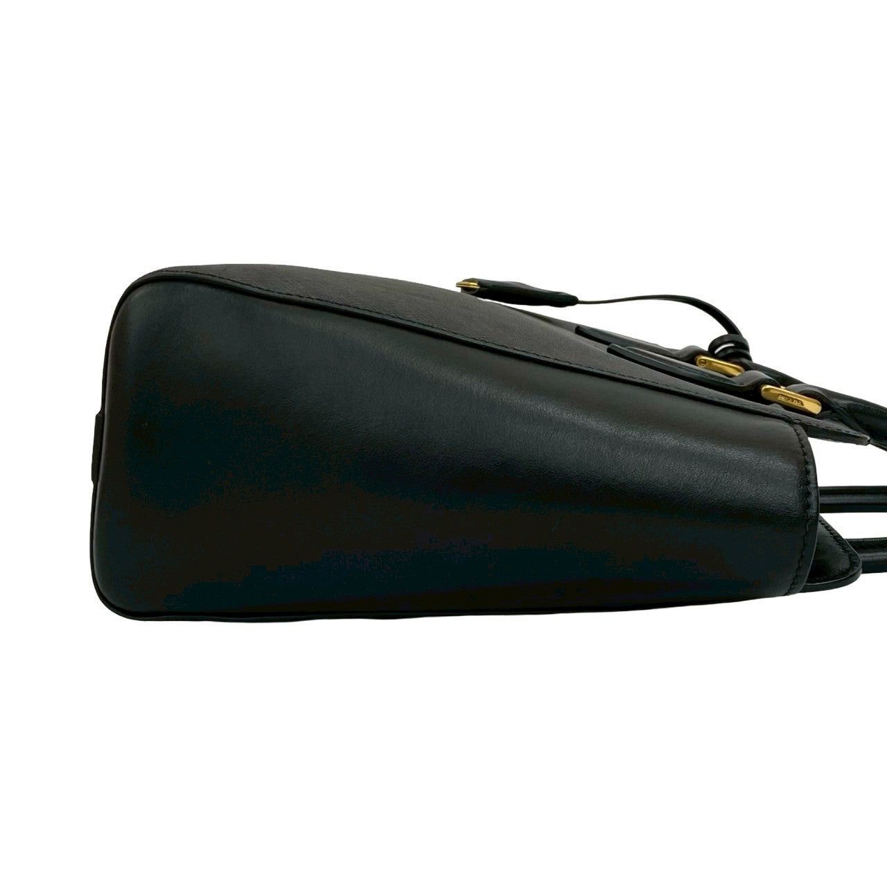 Prada Prada Shoulder Bag Black Leather Size ONE SIZE - 6 Thumbnail