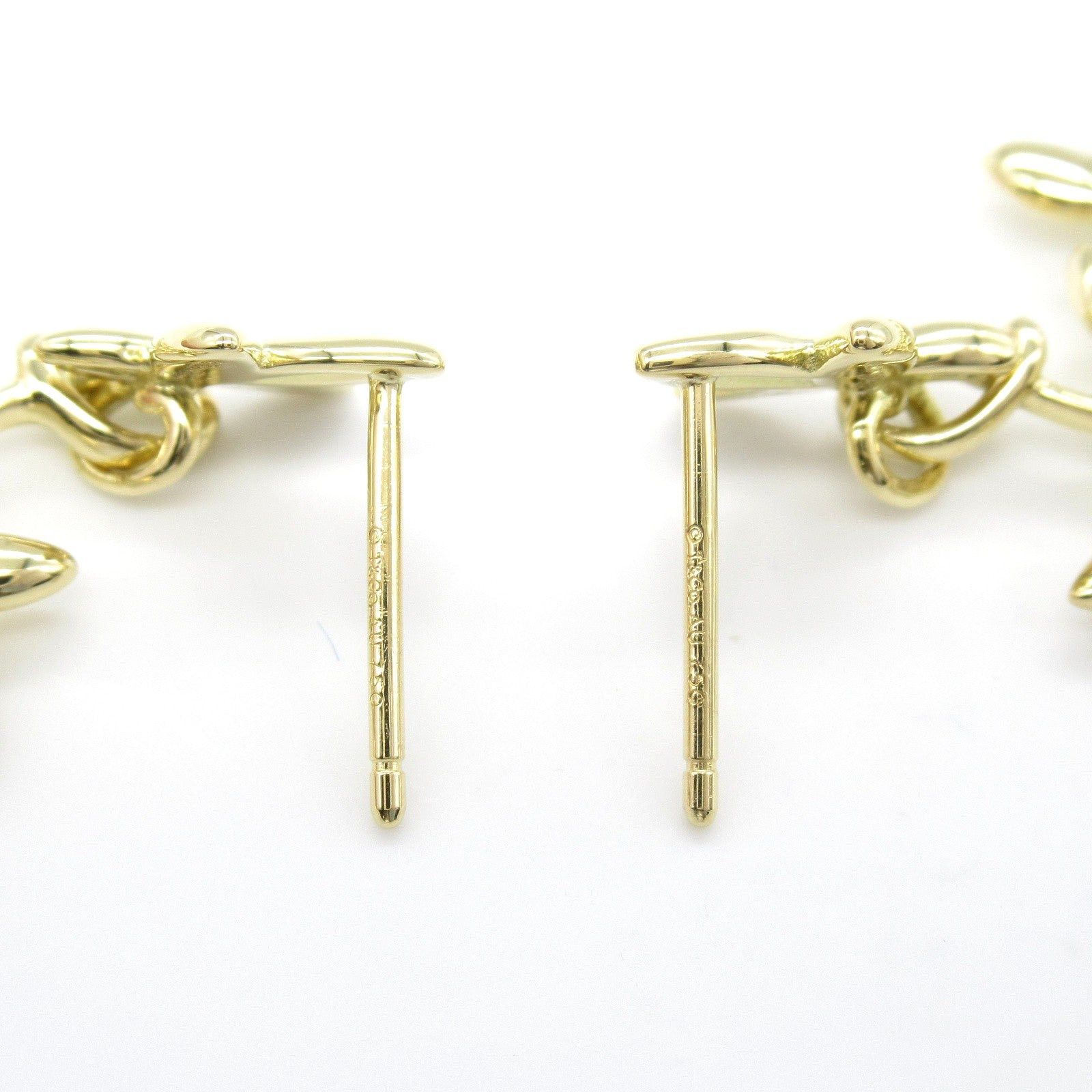 Tiffany & Co. Tiffany Co Olive Leaf Earrings K18 (Yellow Gold) Gold Size ONE SIZE - 3 Thumbnail