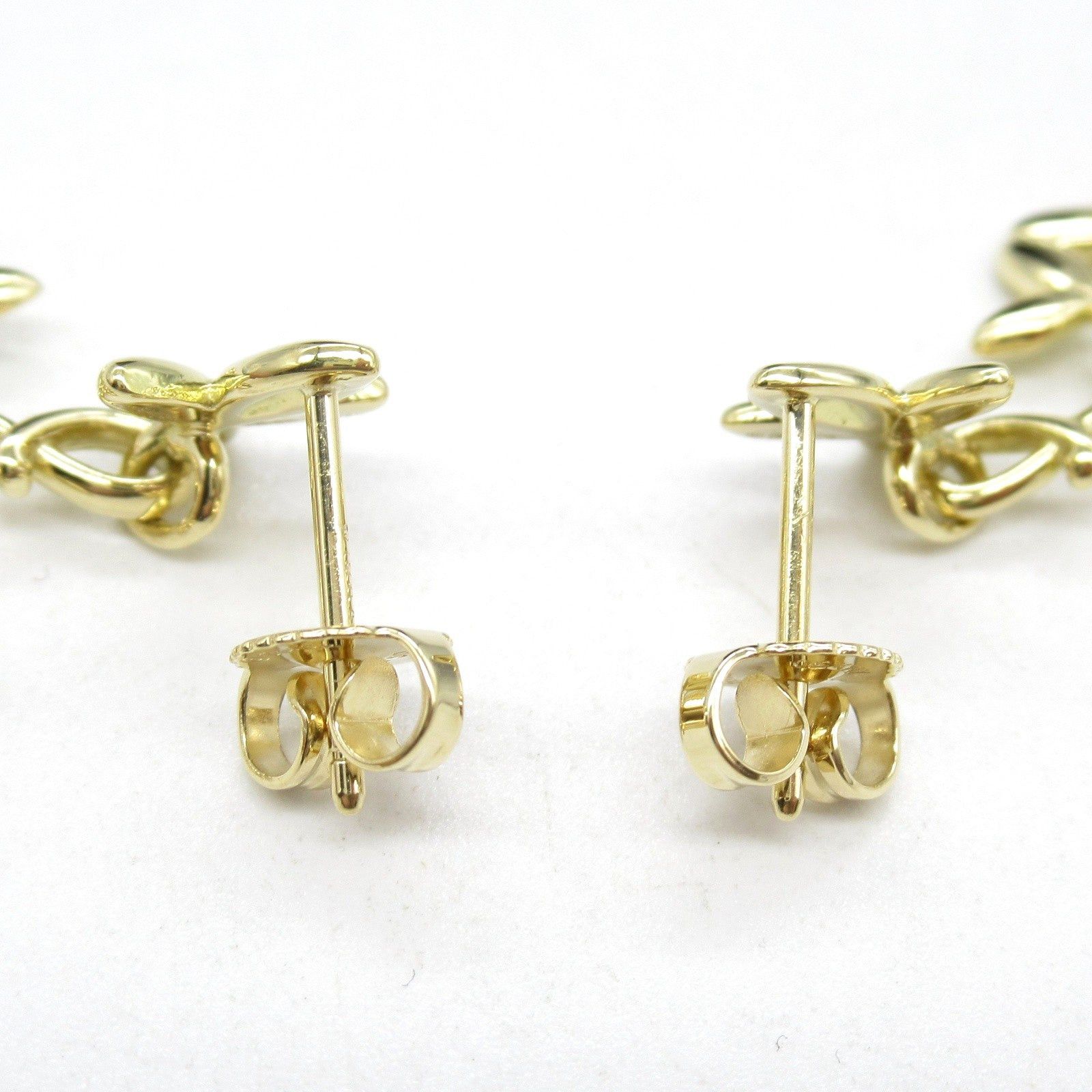 Tiffany & Co. Tiffany Co Olive Leaf Earrings K18 (Yellow Gold) Gold Size ONE SIZE - 2 Thumbnail